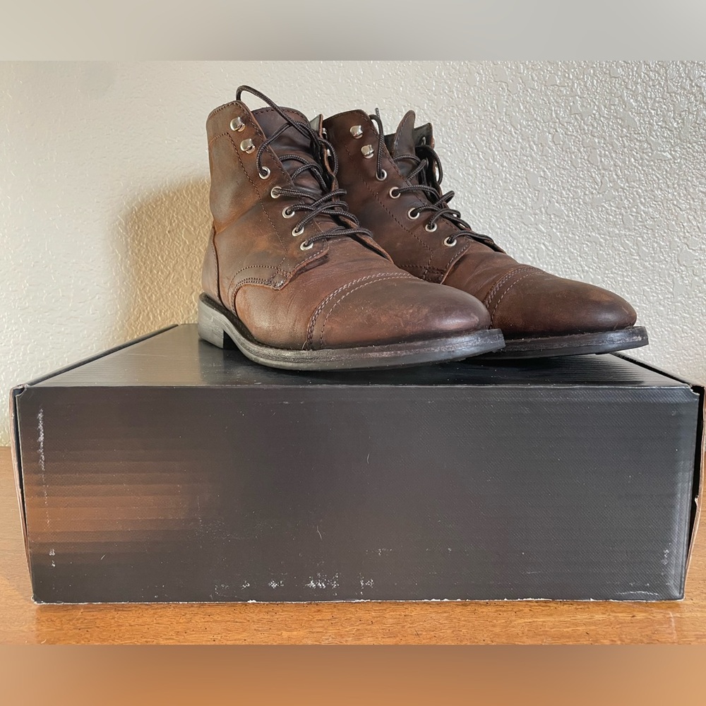 Thursday Captain Boot in Arizona Adobe size 10
